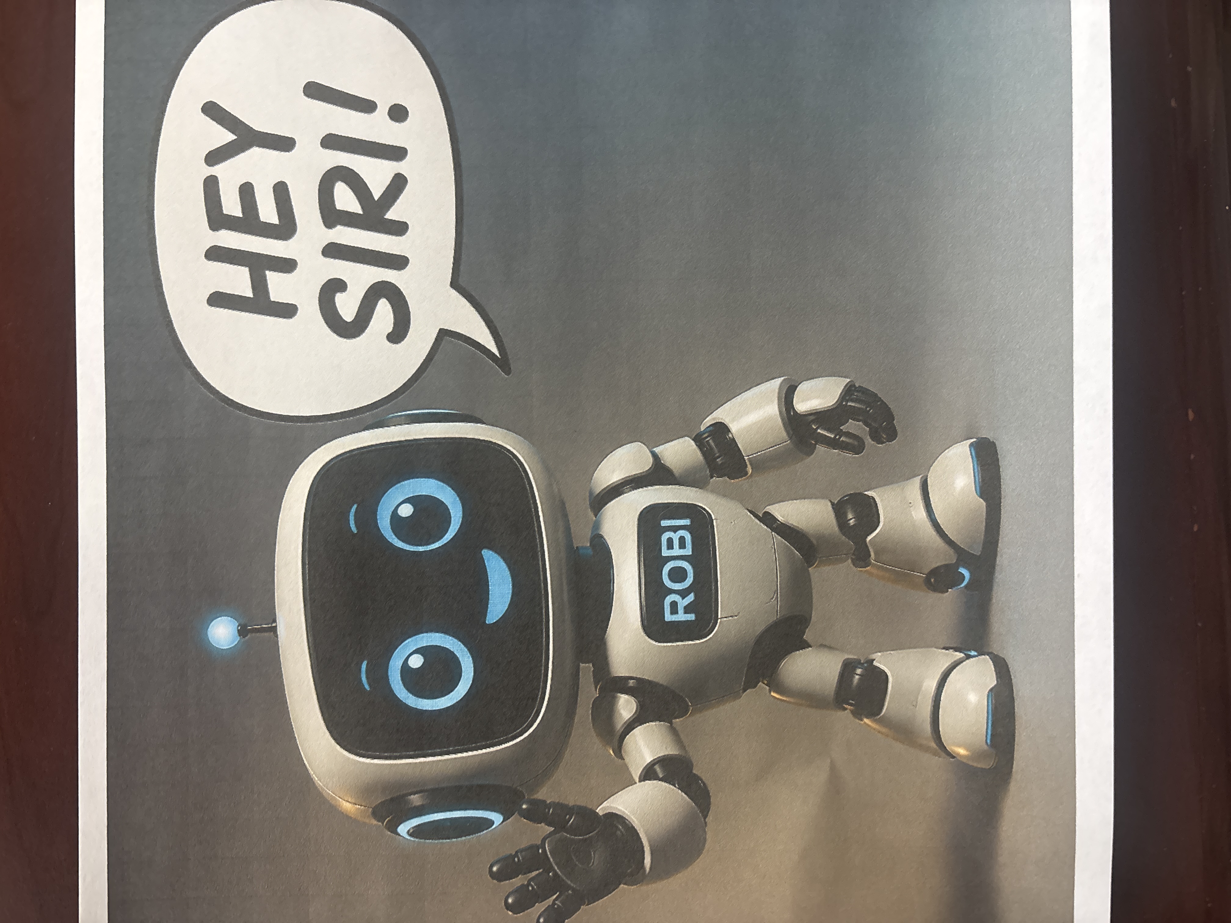 Robi Hey Siri!