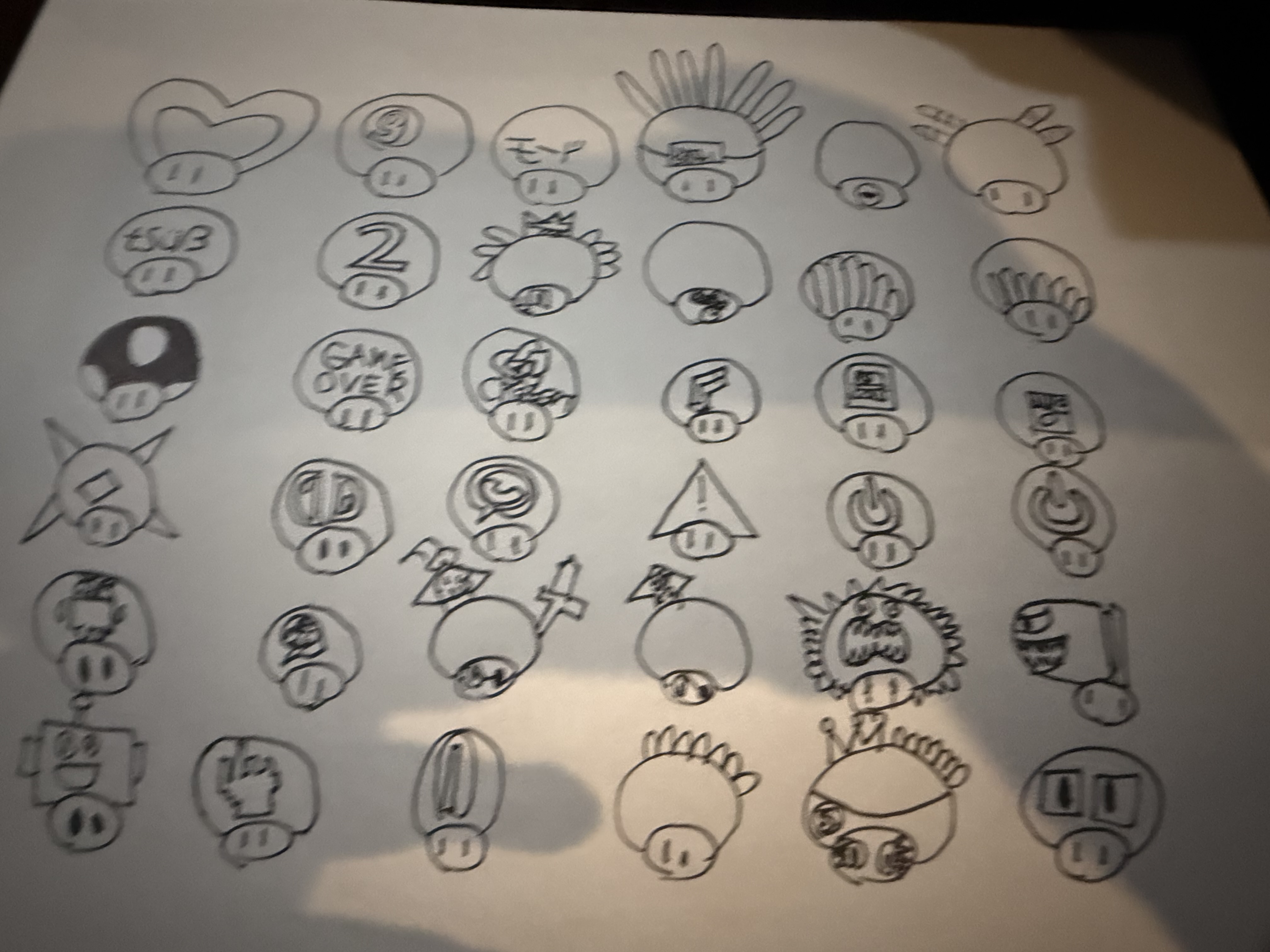 Super Mario Mushrooms